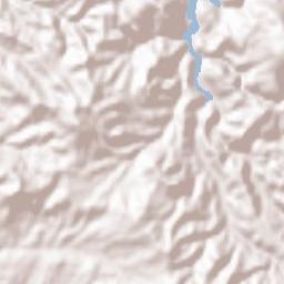 Hirakawa Shi Terrain Map