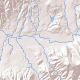Hayfork Terrain Map