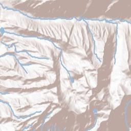 Geta Way Uinta-Wasatch-Cache National Forest Terrain Map