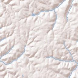 Stillwell Ohio Terrain Map