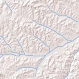 Shanesville Ohio Terrain Map