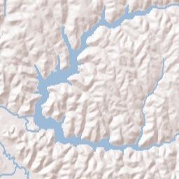 Thornhill Ohio Terrain Map