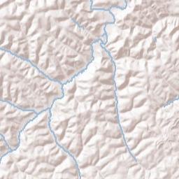 Wolf Run Ohio Terrain Map