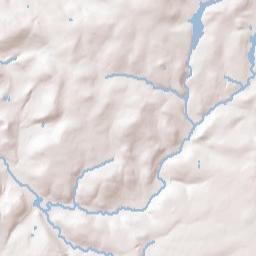 Nanty Glo Terrain Map
