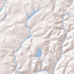 Cambria County Terrain Map