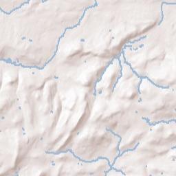 Alburtis Terrain Map