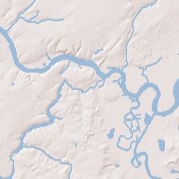 Highland Park Terrain Map