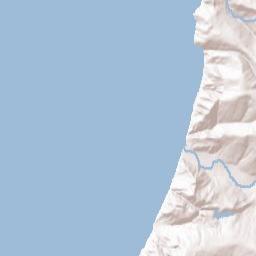 Capetown California Terrain Map