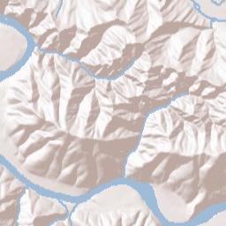 Scotia California Terrain Map