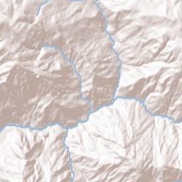 Bridgeville California Terrain Map