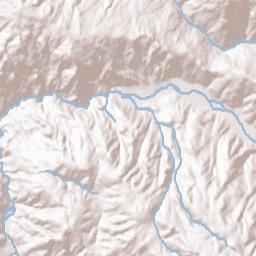 Dinsmore California Terrain Map