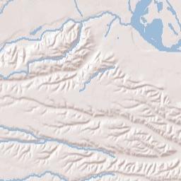 Girvan California Terrain Map