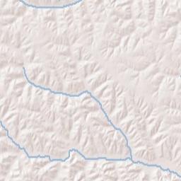 Schuyler County Terrain Map