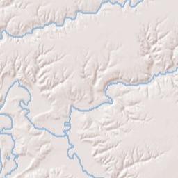 Chicago–Kansas City Expressway, Tennessee Terrain Map