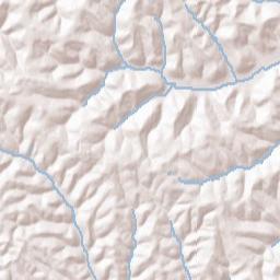 Spring Mountain Ohio Terrain Map