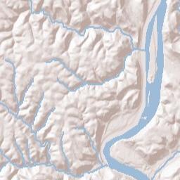 Stanton Park Ohio Terrain Map