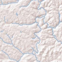 Burgettstown Terrain Map