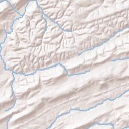 Perry County Terrain Map
