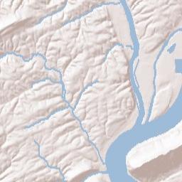 Duncannon Terrain Map