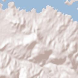 Alcohujate Terrain Map