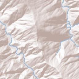 Graham Place California Terrain Map