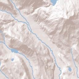 Chester Warner Valley Road, Lassen National Forest Terrain Map