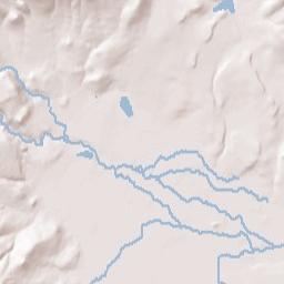 Susanville Terrain Map