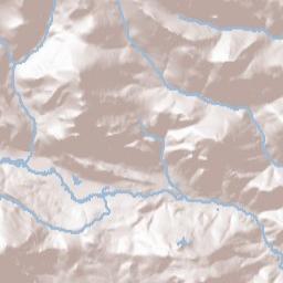 Rocky Mountain National Park Trail Ridge Road Estes Park CO Terrain Map