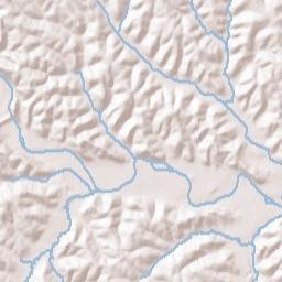 Warsaw Ohio Terrain Map