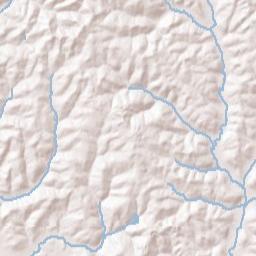 Fresno Ohio Terrain Map