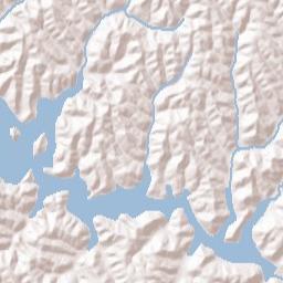 Tappan Ohio Terrain Map