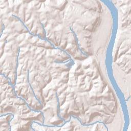 Dean Martin Boulevard, Steubenville, OH Terrain Map