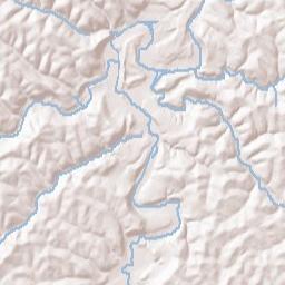 Bridgeville Terrain Map