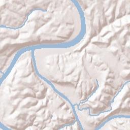 White Oak Terrain Map