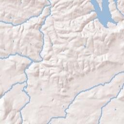 Wernersville Terrain Map