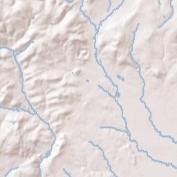 Gilbertsville Terrain Map