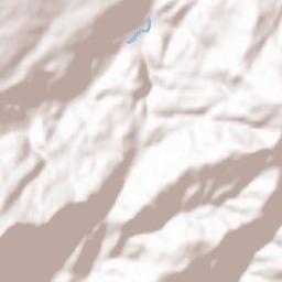 Baños de Montemayor Terrain Map