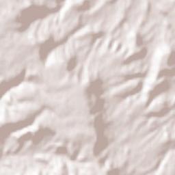 Buciegas Terrain Map