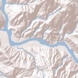 Weott California Terrain Map