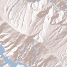 Ueland Place California Terrain Map