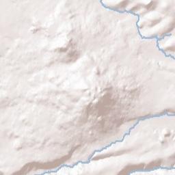 Paynes Creek California Terrain Map