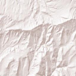 Elk Springs Colorado Terrain Map
