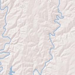Harrison County Terrain Map