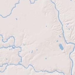 White Sulphur Ohio Terrain Map