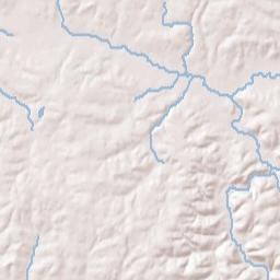 Bladensburg Ohio Terrain Map