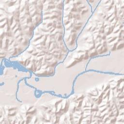 Shady Bend Ohio Terrain Map