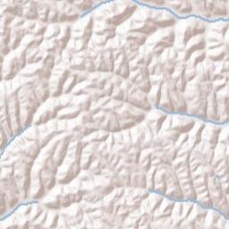 Gilmore Ohio Terrain Map