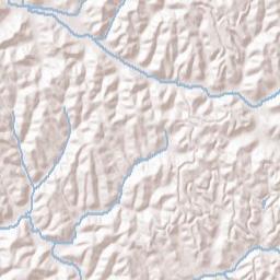 Harrison County Terrain Map
