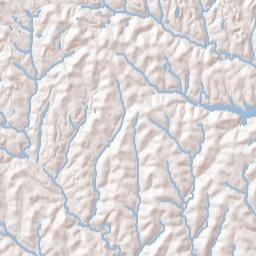 Smithfield Ohio Terrain Map