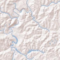 Thompsonville Terrain Map